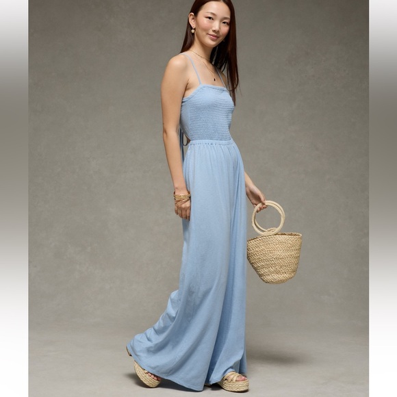 NWT AEO sunchaser knit babydoll jumpsuit - Picture 5 of 11